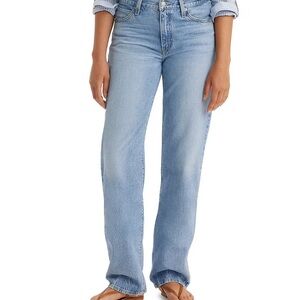 Levi's ‘94 Baggy Fit Light Blue Straight Leg Women's Jeans Size 27
